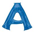 Anagram 37 in. Letter A Shape Foil Balloon Blue 86447